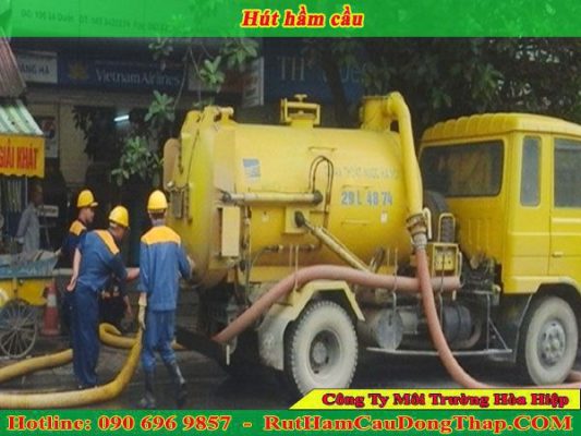 Rút hầm cầu quận 8 Hòa Hiệp đảm bảo sạch 100%, BH 24 tháng