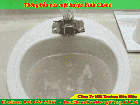 Thông bồn rửa mặt huyện Bình Chánh an toàn, uy tín từ 99K